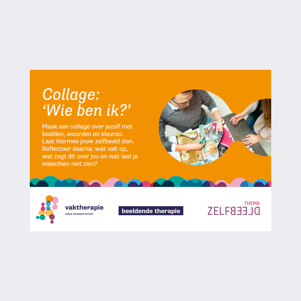 Kaart Week van de Vaktherapie 2025, Beeldende therapie