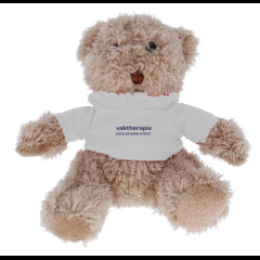 Teddybeer met de tekst Vaktherapie Doen Ervaren Effect
