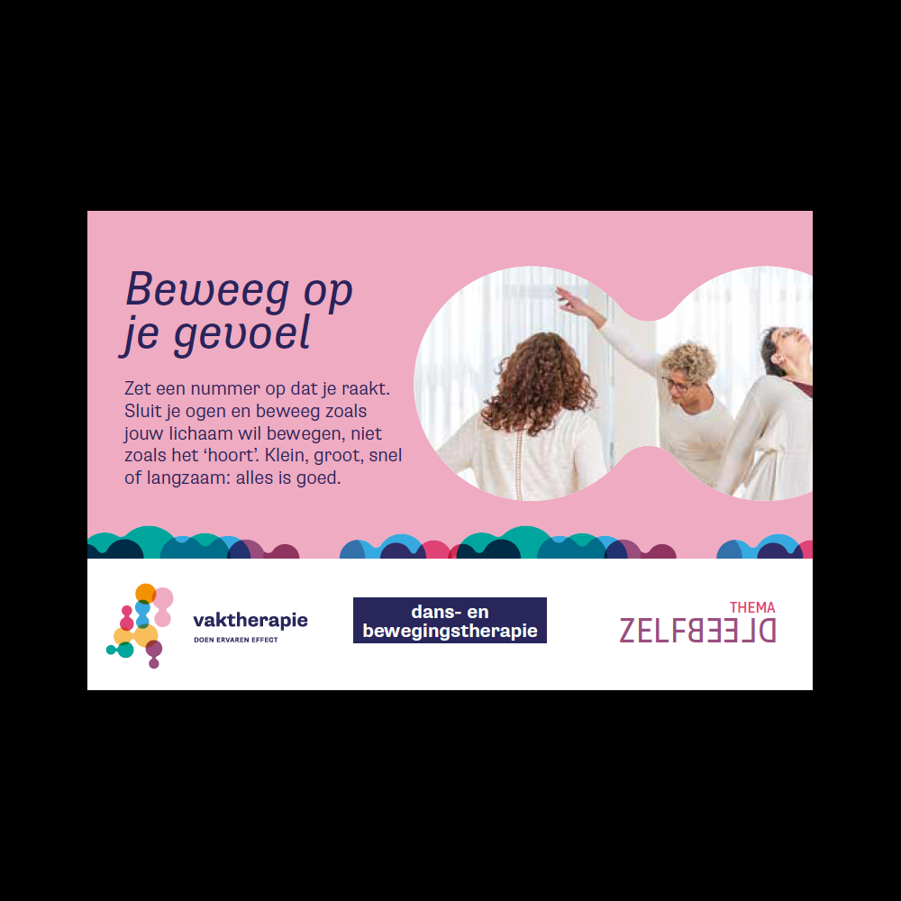 Kaart Week van de Vaktherapie 2025, Dans- en Bewegingstherapie